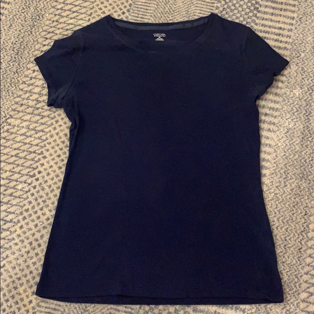 Basic Navy Short Sleeve Tee